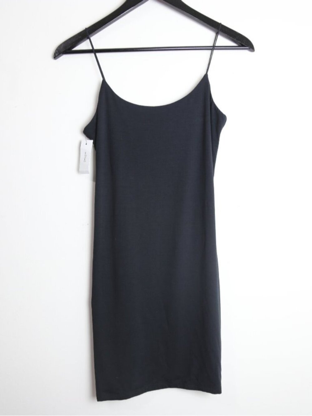 Aritzia Wilfred Free Roos Black Tank Mini Dress Size Medium